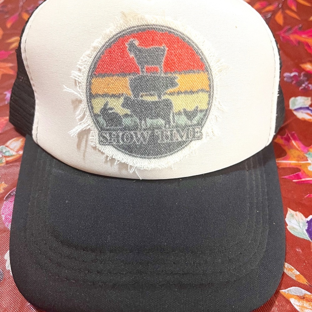 Trucker Hat with distressed patch